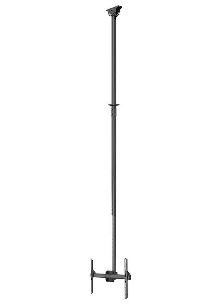 Neomounts CL35-440BL16XL  Flat Screen Ceiling Mount (Height: 250-300 cm) Držák, VESA, stropní, pro LCD a TV, úhloprícka 37–70", nosnost 50kg, nastavení výšky 250–300cm, náklon 25°, otácení 360°, rotace