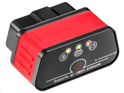 Autodiagnostika Konnwei KW903 OBD II Bluetooth 5.2 pre Android a iOS, CZ aplikácia
