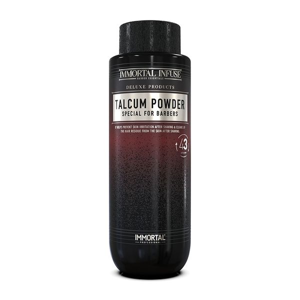 Telový púder IMMORTAL Infuse Talcum powder special for barbers 180 g