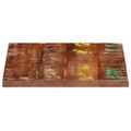 vidaXL Stolová doska 60x60x2,5 cm štvorec masívne recyklované drevo