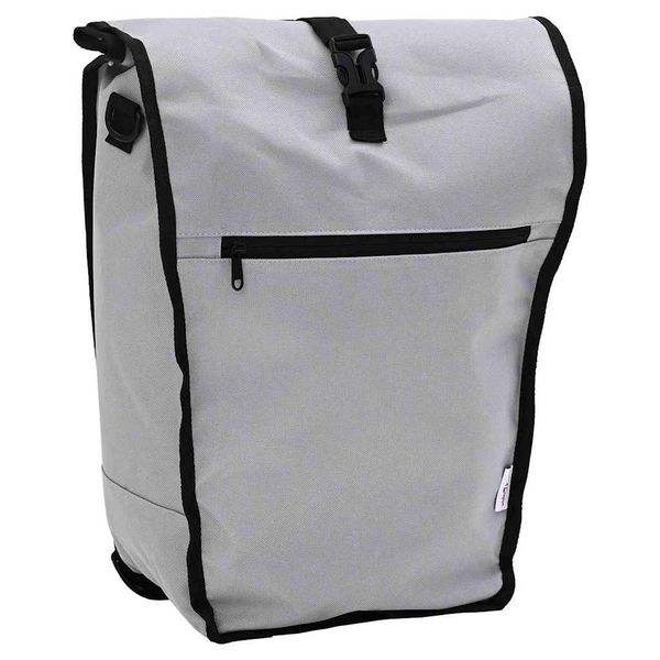 vidaXL Cyklistická taška Sivá 34 x 16 x 59 cm Polyester