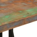 vidaXL Barový stôl 55x55x107 cm masívne recyklované drevo a železo