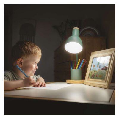 Stolná lampa POPPY, zelená