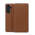 Puzdro Smart Touch pre Samsung Galaxy A37 5G hnedé