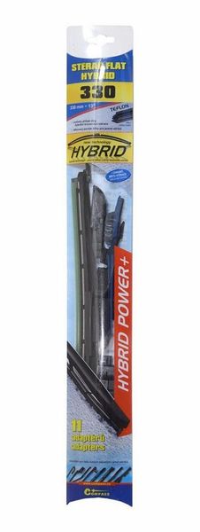 Stierač HYBRID  330 mm + 11 príslušenstiev TEFLON