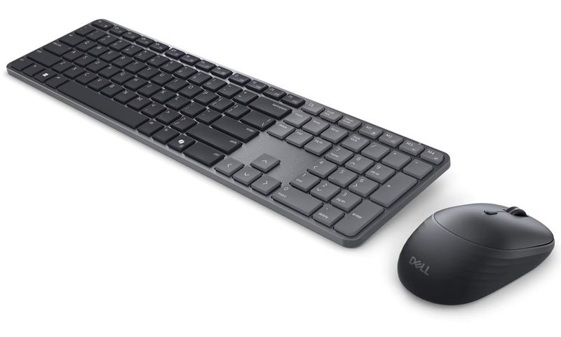 DELL KM726 bezdrátová klávesnice a myš GER/ německá - černá DELL KM726 bezdrátová klávesnice a myš GER/ nemecká - cerná