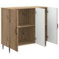 vidaXL Servírovacia skriňa Dub artisan 89 x 34,5 x 80 cm