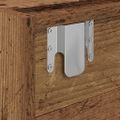 vidaXL TV stolíky 2 ks staré drevo 60x31x25,5 cm spracované drevo