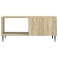 vidaXL Konferenčný stolík Dub sonoma 90 x 50 x 40 cm Kompozitné drevo