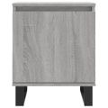 vidaXL Nočné skrinky 2 ks sivá sonoma 40x30x50 cm kompozitné drevo