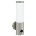 vidaXL Exteriérové nástenné svietidlo 2 ks Strieborná 12 x 8,5 x 29 cm