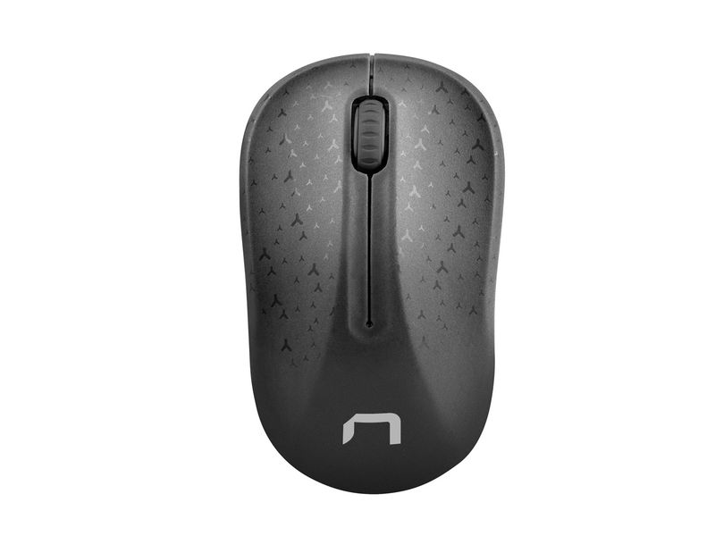Natec optická myš TOUCAN/1600 DPI/Kancelárska/Optická/1 600 DPI/Bezdrôtová USB/Čierna