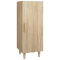 vidaXL Komoda dub sonoma 34,5x34x90 cm spracované drevo