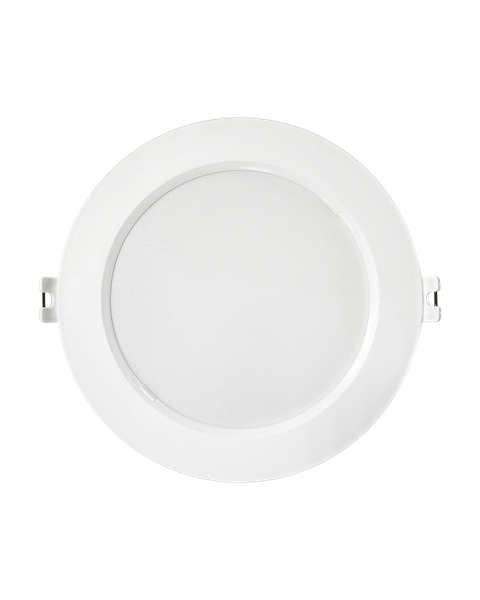 Q-102P LED panel 9W 990lm 4000K biely - kruhový vstavaný Qtec