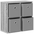 vidaXL Servírovacia skriňa Sivý Sonoma 49,5 x 22 x 47 cm