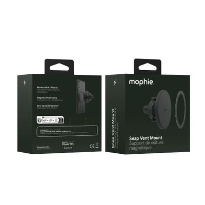 Mophie Snap držiak - čierny (nenabíjací)