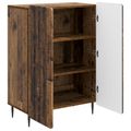 vidaXL Servírovacia skriňa Staré drevo 66 x 34,5 x 92 cm