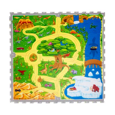 Hracia podložka Puzzle Safari 1.2 x 1.2 m