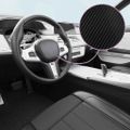 vidaXL Fólia na automobily 2 ks 4D čierna 100x150 cm