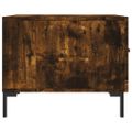 vidaXL Konferenčné stolíky 2 ks dymový dub 50x50x40cm kompozitné drevo