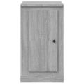 vidaXL Komoda sivý dub sonoma 37,5x35,5x67,5 cm kompozitné drevo