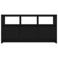 vidaXL TV skrinka čierna 102x37,5x52,5 cm drevotrieska