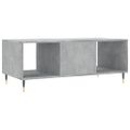 vidaXL Konferenčný stolík betónovo sivý 102x50x40 cm kompozitné drevo