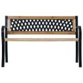 vidaXL Záhradná lavička 120 cm drevo
