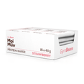 MoiMüv Protein Wafer - GymBeam, jahoda, 16 x 40 g