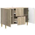 vidaXL Servírovacia skriňa Dub sonoma 89 x 34,5 x 60 cm