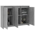 vidaXL Komoda sivý dub sonoma 102x33x75 cm drevotrieska