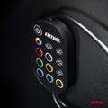 LED pásiky COB do auta s diaľkovým ovládaním viacfarebné RGB 2x30cm 12V AMiO-04579