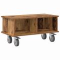 vidaXL TV stolík 68,5 x 35 x 35 cm Staré drevo Kompozitné drevo
