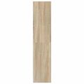 vidaXL Knižnica/deliaca stena dub sonoma 100x30x135 cm