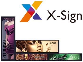BenQ - X-sign Premium licencia pre DS - 5 r softvér, tvorba, plánovanie a správa obsahu, pre digitálne displeje BenQ, Premium, 5 rokov
