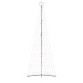 vidaXL LED vianočný stromček 789 LED farebné 476 cm