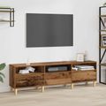 vidaXL TV skrinka 150 x 30 x 45 cm Staré drevo Kompozitné drevo
