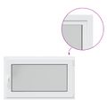 vidaXL Otočné a sklopné okno do suterénu RISOR 100 x 70 cm PVC a sklo