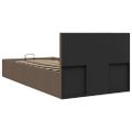 vidaXL Hydraulický posteľný rám+úložný priestor, látka 90x200 cm