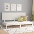 vidaXL Denná posteľ s matracom biela 80x200 cm masívna borovica