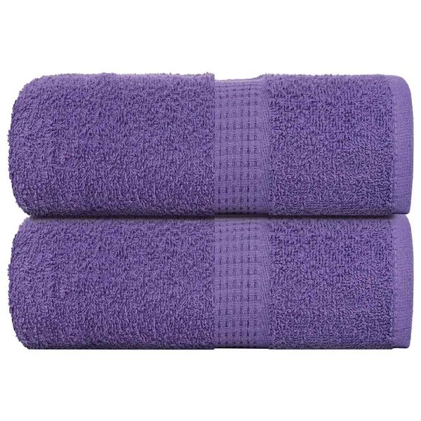 vidaXL Utierky na umývanie FROGN 2 ks fialové 30x30 cm 360 g/m²