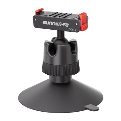 Magnetický upevňovací adaptér Sunnylife s guľovým kĺbom s rozsahom 360° pre Osmo 360 / Action 5 Pro / 4 / 3