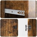 vidaXL Servírovacia skriňa so zásuvkou Dymový dub 66 x 34,5 x 90 cm