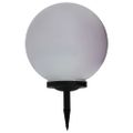 vidaXL Vonkajšia solárna lampa 40 cm LED guľová RGB