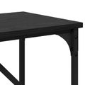 vidaXL Konzolový stôl Čierny dub 75 x 32 x 75 cm Kompozitné drevo