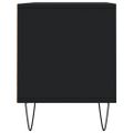 vidaXL TV skrinka čierna 100x34,5x44,5 cm spracované drevo