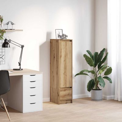 vidaXL Highboard Artisan Dub 29,5x34x119,5 cm Engineered Wood