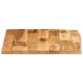 vidaXL Stolová doska 60x60x3,8 cm živý okraj masívny mangovník