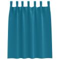 vidaXL Záclony na zatemnenie s krúžkami 2 ks Tyrkysová 140 x 140 cm