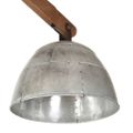 vidaXL Závesná lampa 25 W starožitná strieborná 29x18x85 cm E27